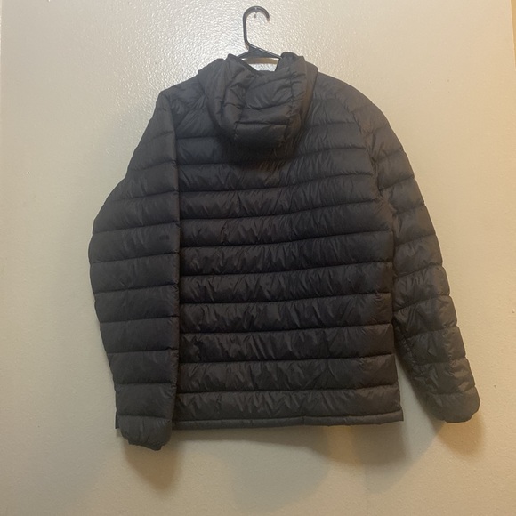 Dark gray puffer jacket - Picture 2 of 3